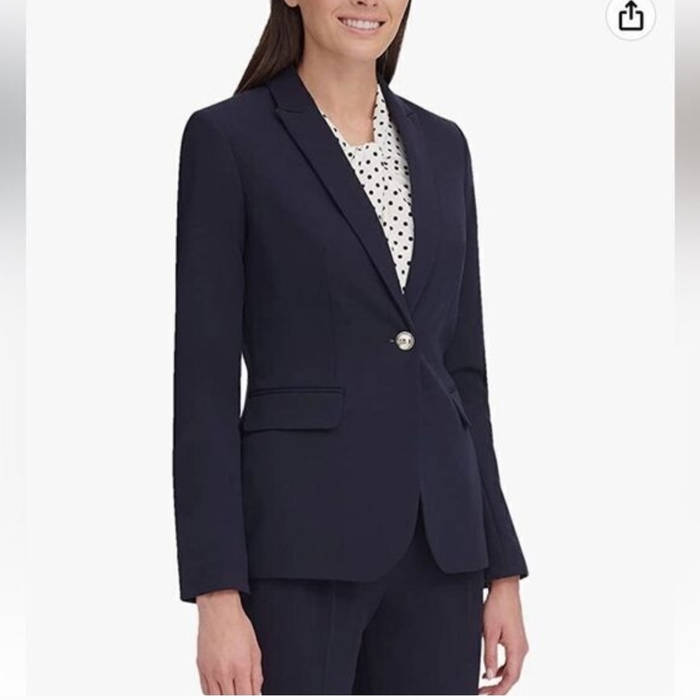 Tommy Hilfiger women's one-button Business Blazer Size 8P